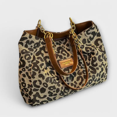 Olivia™ | Leopard Canvas Bag