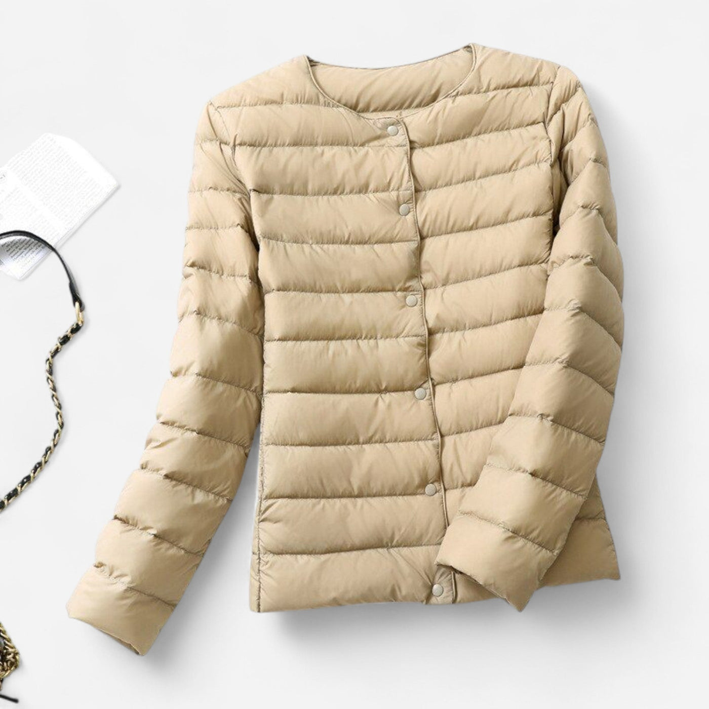Lightweight Puffer Jacket - Warm & Compact | Quilted Design | Ideal for Traveling