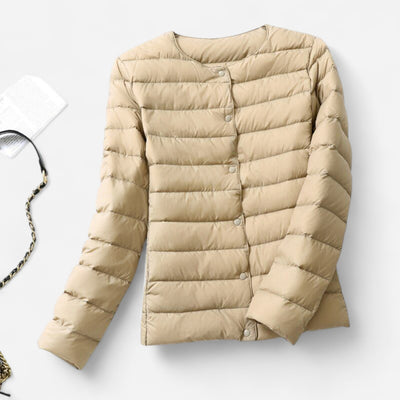 Lightweight Puffer Jacket - Warm & Compact | Quilted Design | Ideal for Traveling