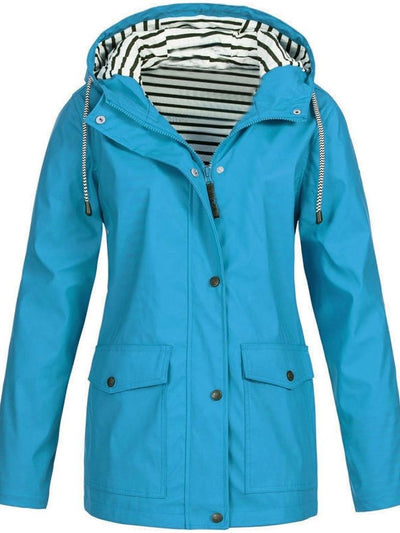 Waterproof Hooded Rain Jacket