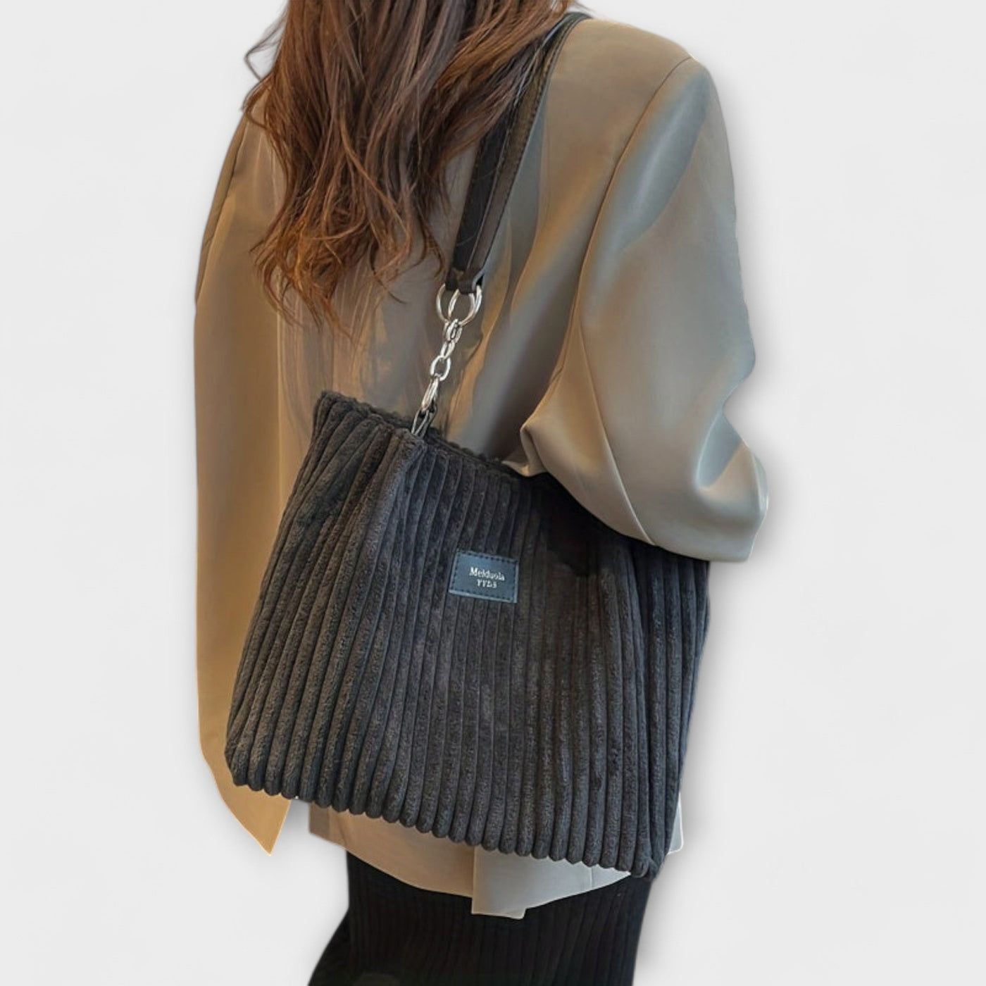 Georgia™ | Soft Cord Shoulder Bag