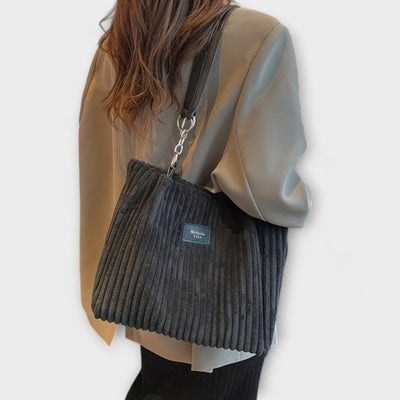 Georgia™ | Soft Cord Shoulder Bag