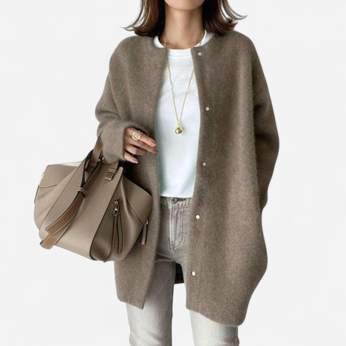 Liliane - Elegant Cashmere Cardigan Inge for Women
