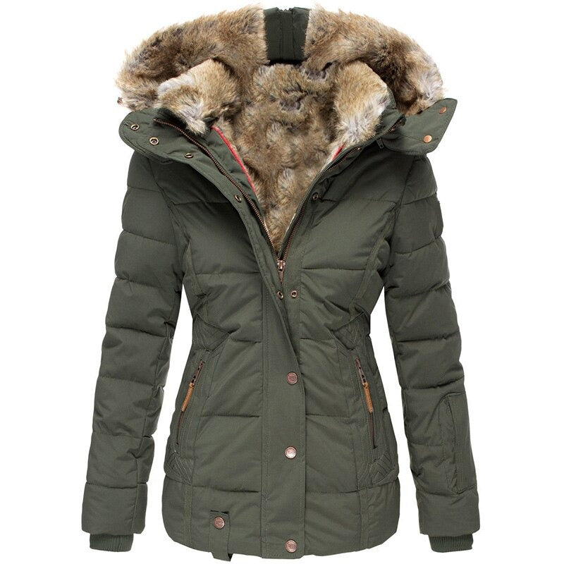 Women’s Hooded Winter Coat | Warm