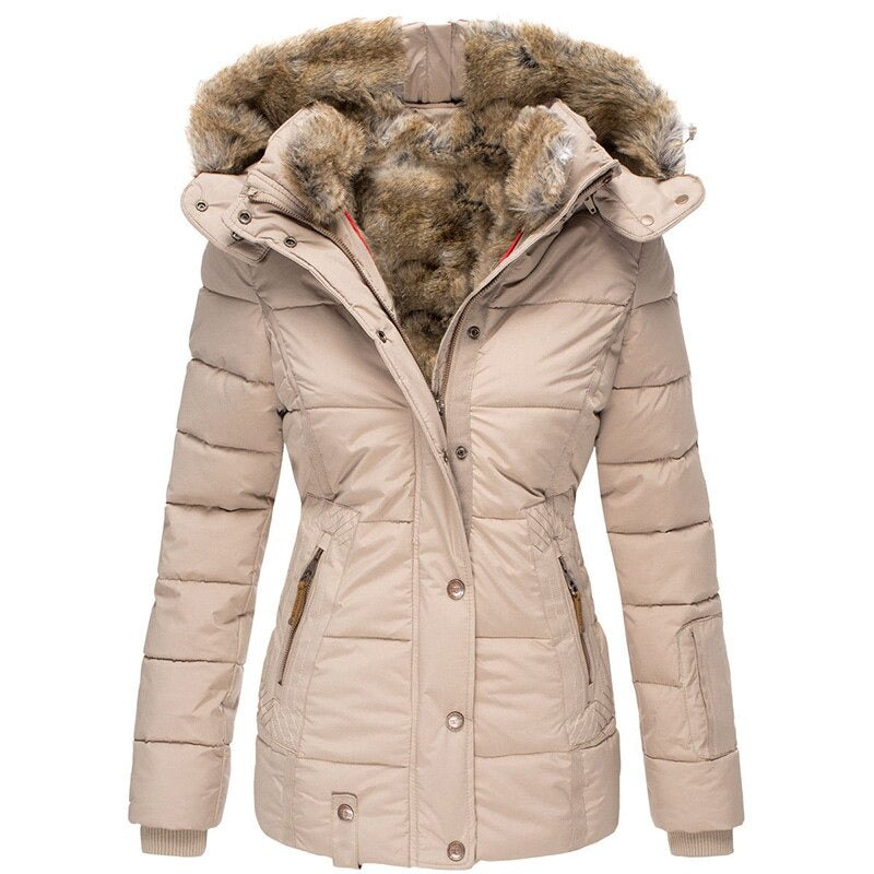 Women’s Hooded Winter Coat | Warm