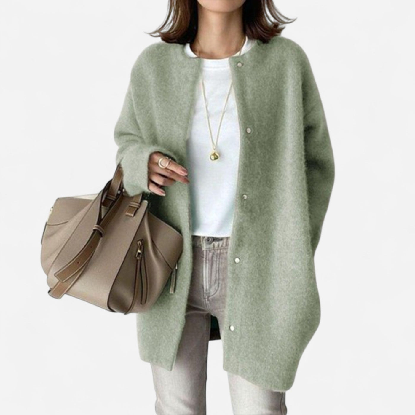 Liliane - Elegant Cashmere Cardigan Inge for Women