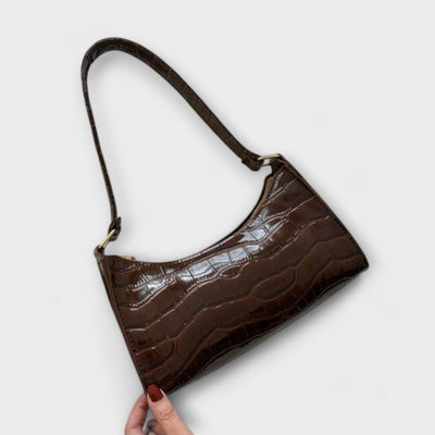 Helen™ | Glossy Leather Bag