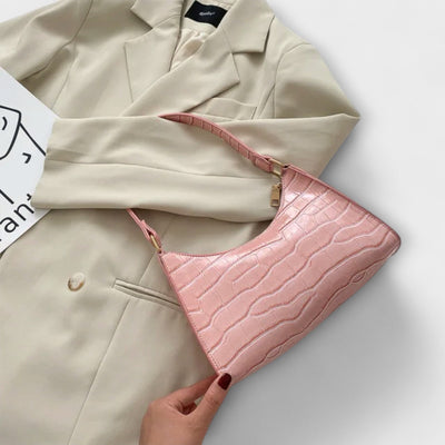 Helen™ | Glossy Leather Bag