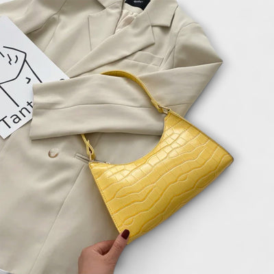 Helen™ | Glossy Leather Bag