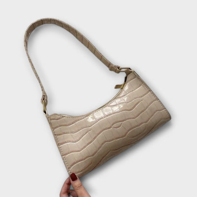 Helen™ | Glossy Leather Bag