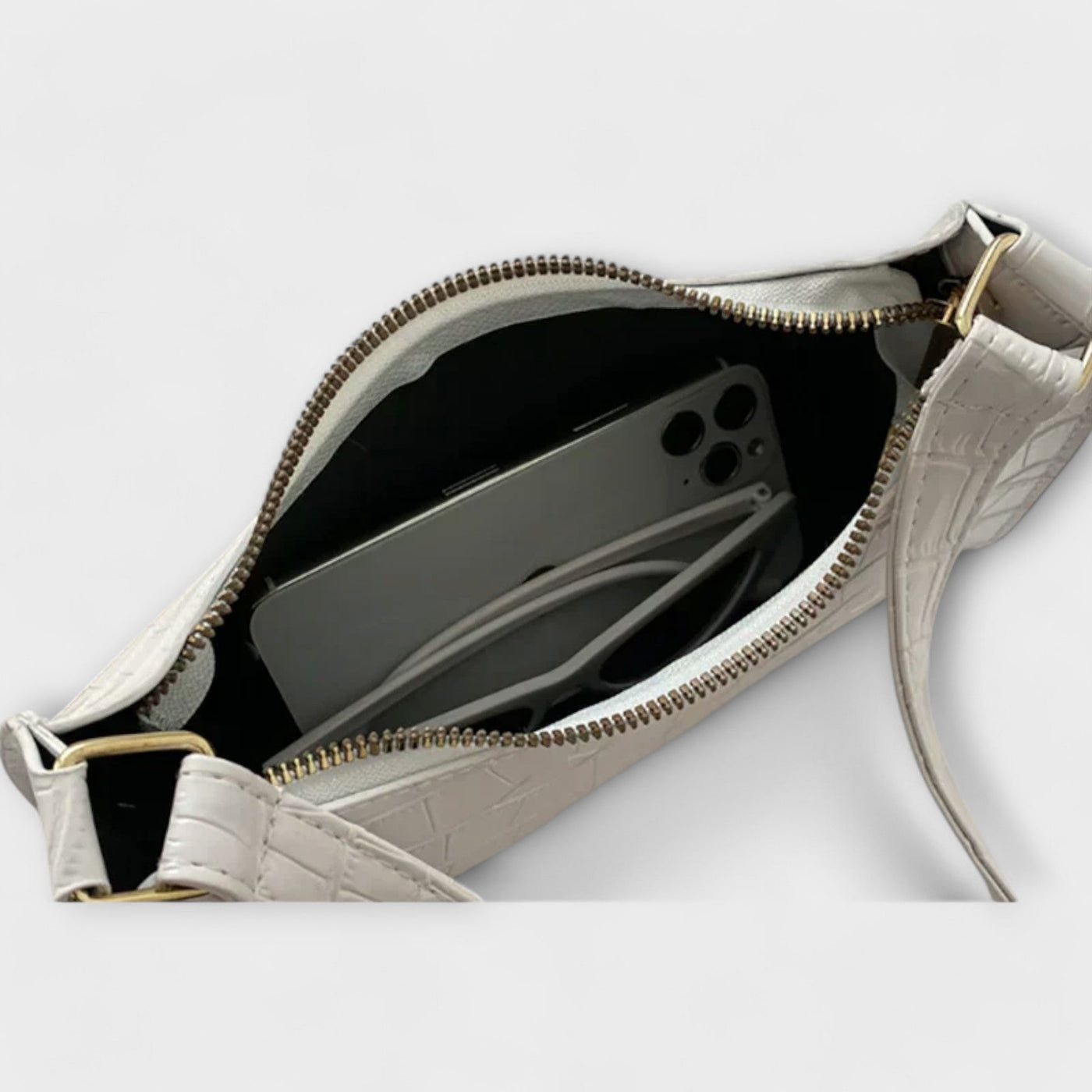 Helen™ | Glossy Leather Bag