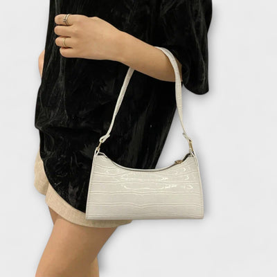 Helen™ | Glossy Leather Bag