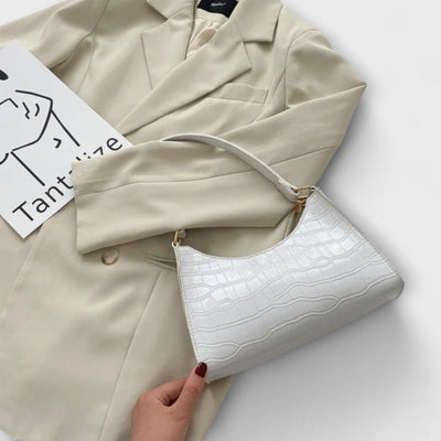 Helen™ | Glossy Leather Bag