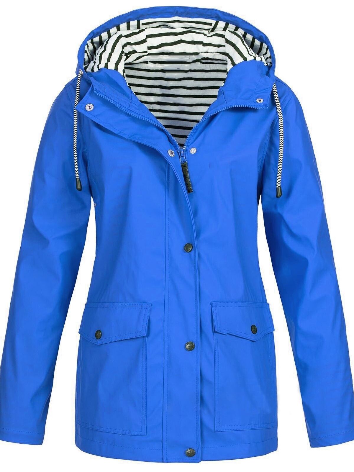 Waterproof Hooded Rain Jacket
