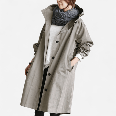 Ulla - Elegant and water-repellent trench coat for a timeless style