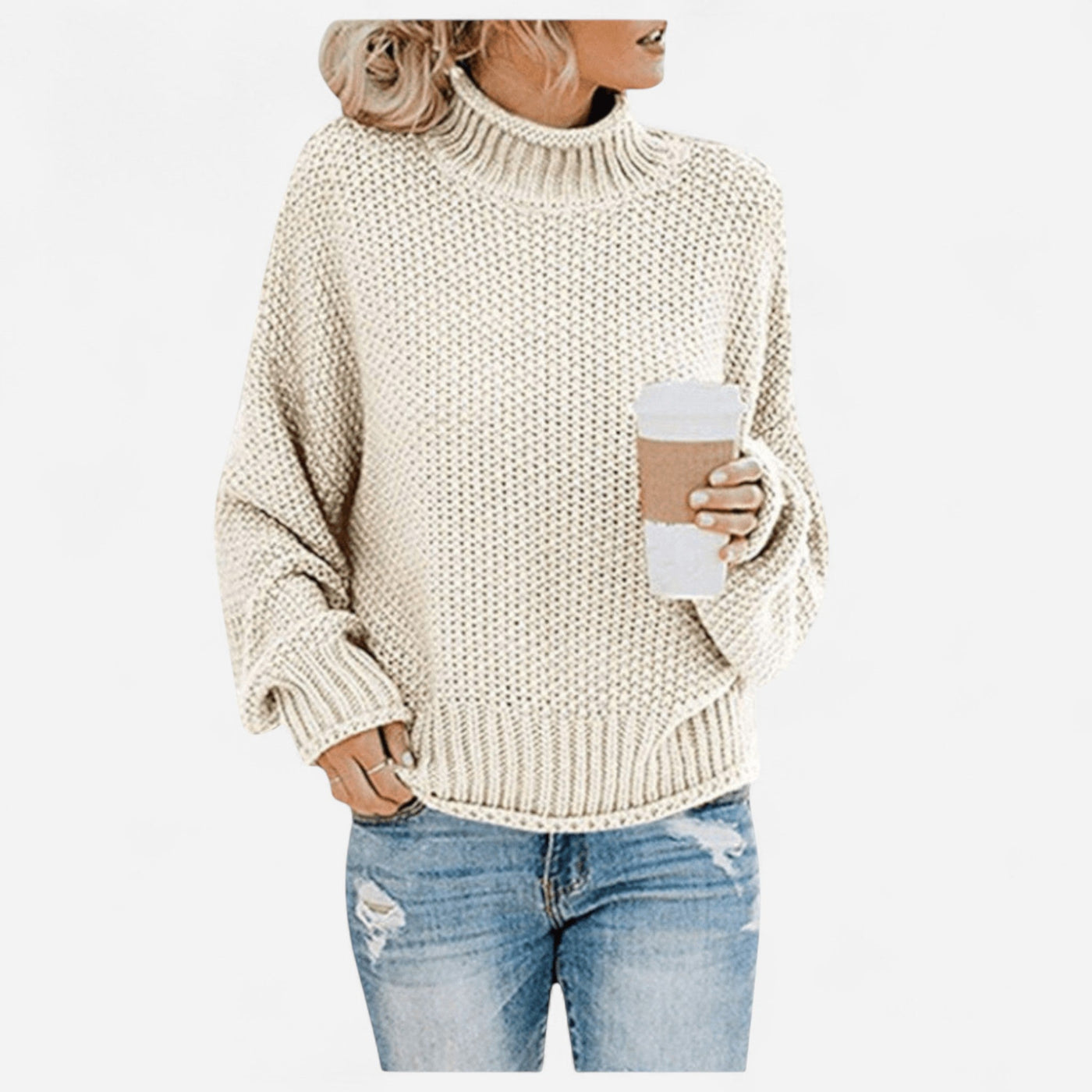 Deborah - Classic knitted pullover in casual style
