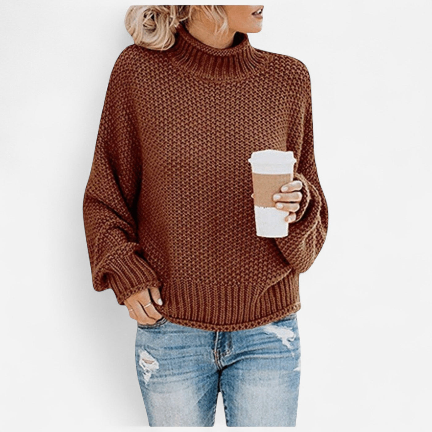Deborah - Classic knitted pullover in casual style