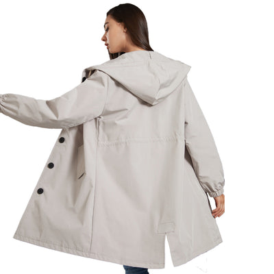 Catherine - Hooded Rain Jacket | Lightweight