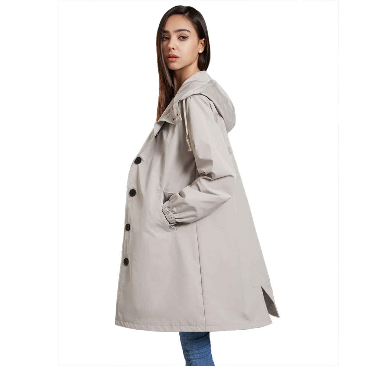 Catherine - Hooded Rain Jacket | Lightweight
