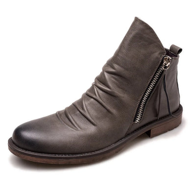Owens™ | Leather Chelsea Ankle Boots
