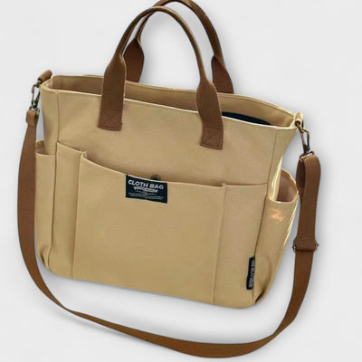 Angela™ | Minimalist Canvas Shoulder Bag