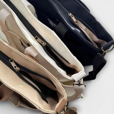 Angela™ | Minimalist Canvas Shoulder Bag