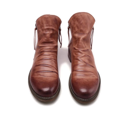 Owens™ | Leather Chelsea Ankle Boots