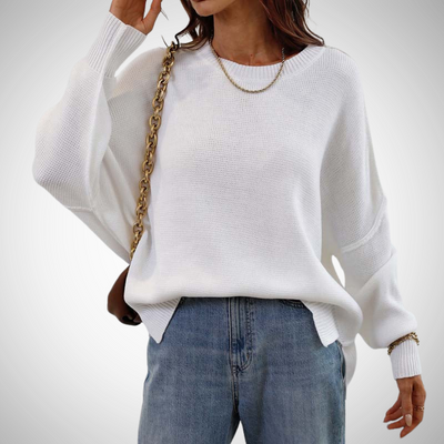 Clara Solid Knit Sweater