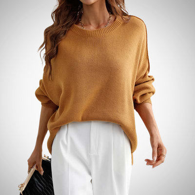 Clara Solid Knit Sweater
