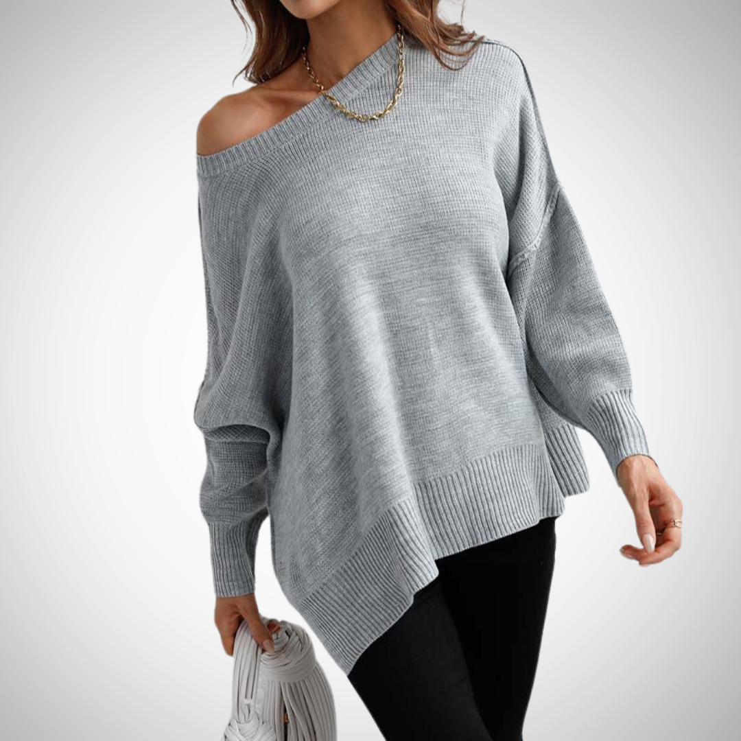Clara Solid Knit Sweater