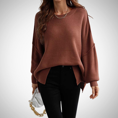 Clara Solid Knit Sweater