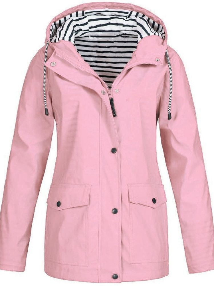 Waterproof Hooded Rain Jacket