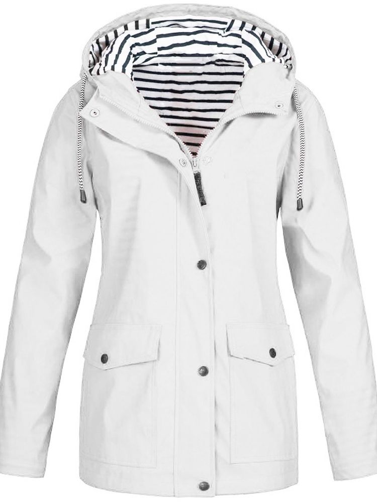 Waterproof Hooded Rain Jacket