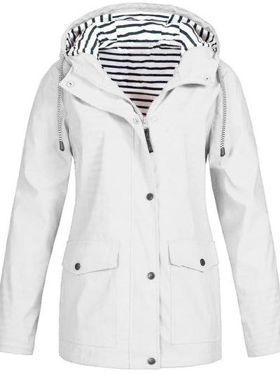 Waterproof Hooded Rain Jacket