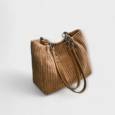 Georgia™ | Soft Cord Shoulder Bag