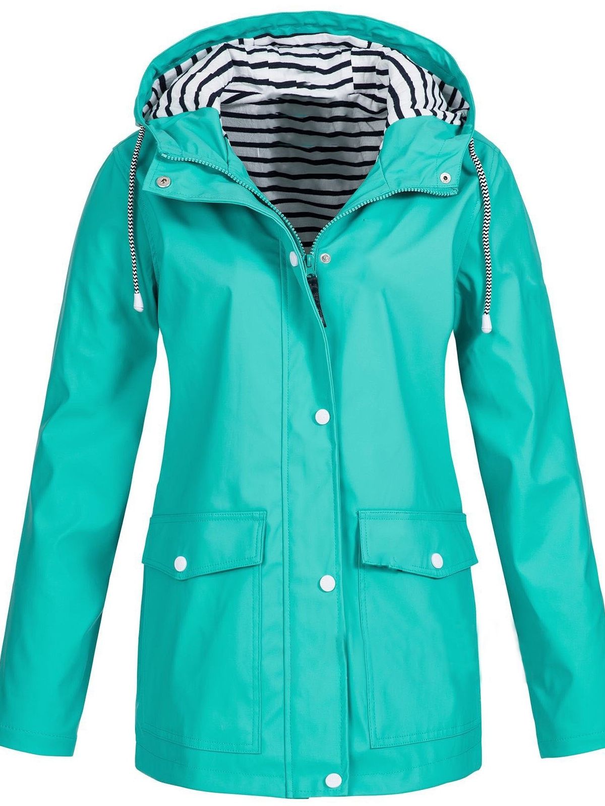 Waterproof Hooded Rain Jacket