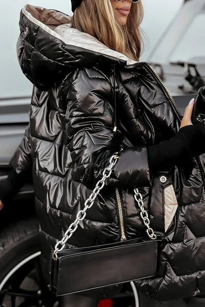 Margaret - Elegant Winter Coat with Hood and Insulation