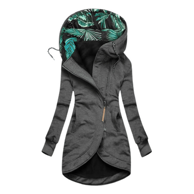 Women's Asymmetrical Hooded Jacket