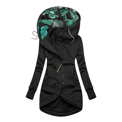 Women's Asymmetrical Hooded Jacket