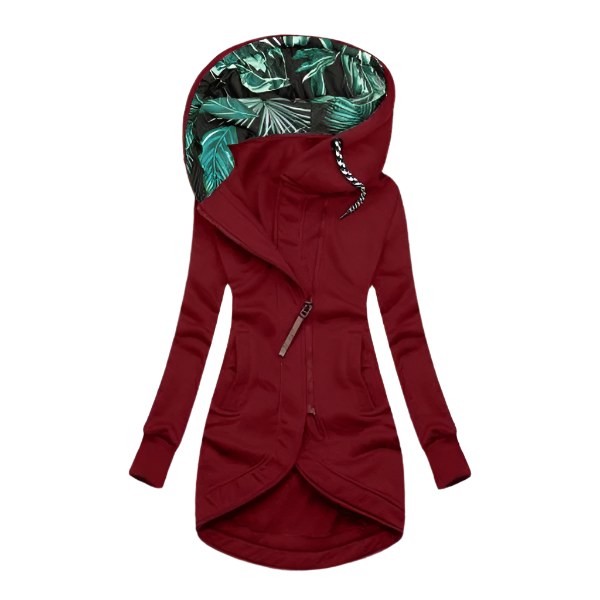 Women's Asymmetrical Hooded Jacket