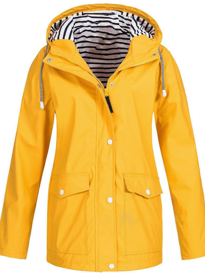 Waterproof Hooded Rain Jacket