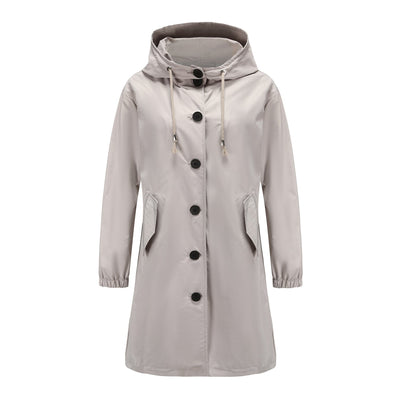 Catherine - Hooded Rain Jacket | Lightweight